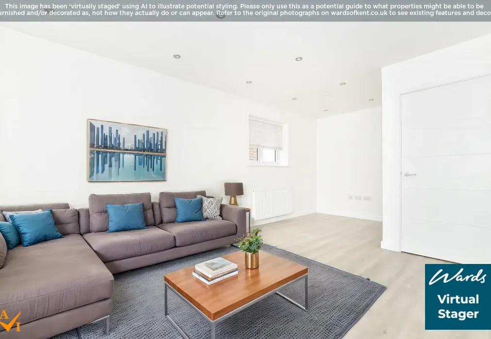 Lounge Area Virtually Staged - Twelve Acres Road, Holborough Lakes, Snodland, Kent - Wards of Kent