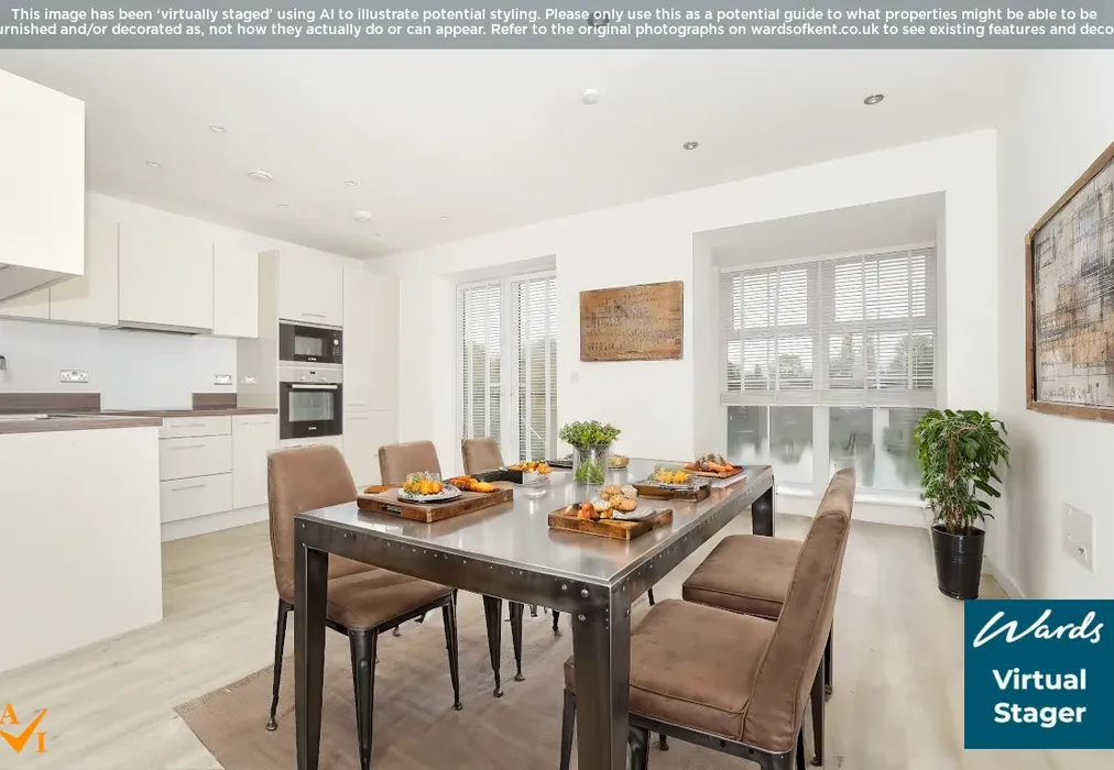 Kitchen/Diner - Virtually Staged - Twelve Acres Road, Holborough Lakes, Snodland, Kent - Wards of Kent