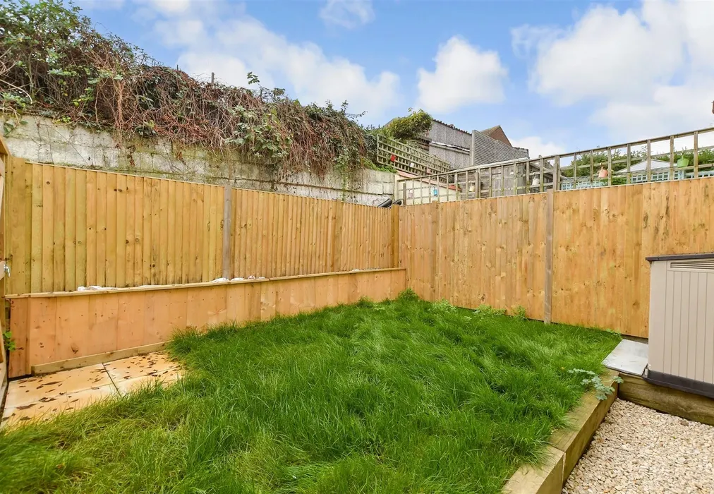 Rear Garden - Tothill Street, Minster, Ramsgate, Kent - Wards of Kent
