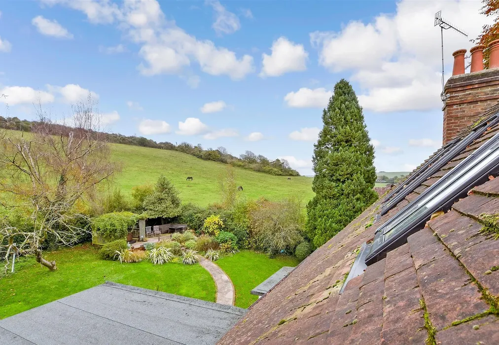 Views To Rear - London Road, Pyecombe, East Sussex - Wards of Kent