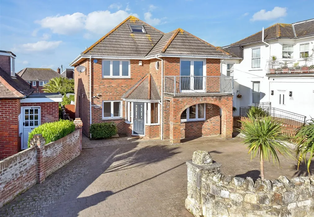 Front Aspect - Cliff Road, Lake, Isle of Wight - Wards of Kent