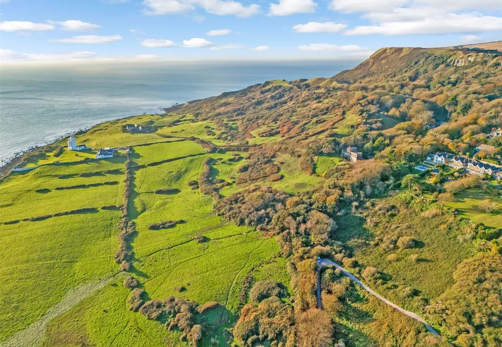 Aerial Elevation* - St. Catherine's Road, Niton Undercliff, Ventnor, Isle of Wight - Wards of Kent