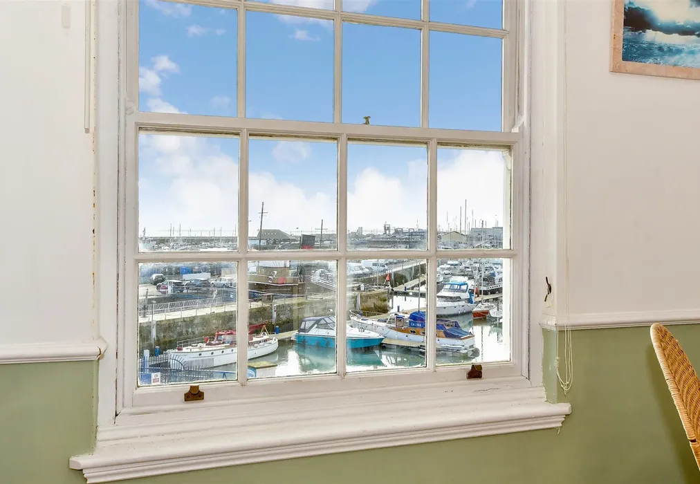 Views To Front - Harbour Parade, Ramsgate, Kent - Wards of Kent