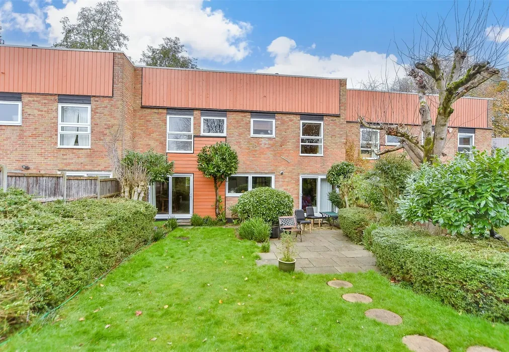 Rear Garden - Lambardes, New Ash Green, Longfield, Kent - Wards of Kent