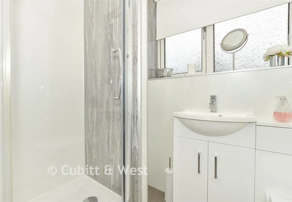 Shower Room - Warren Way, Woodingdean, Brighton, East Sussex - Wards of Kent