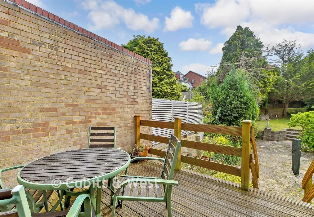 Patio / Decking - Warren Way, Woodingdean, Brighton, East Sussex - Wards of Kent