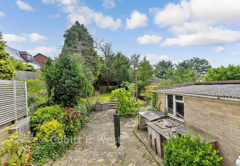 Rear Garden - Warren Way, Woodingdean, Brighton, East Sussex - Wards of Kent