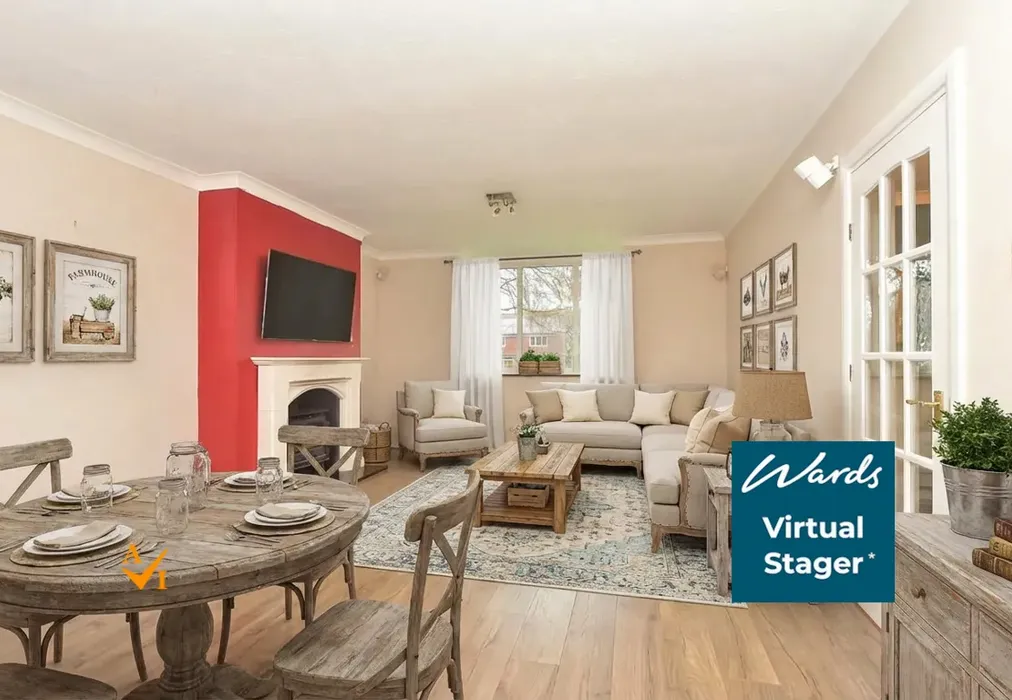 Lounge (Farmhouse style) - Draysfield, Wormshill, Sittingbourne, Kent - Wards of Kent