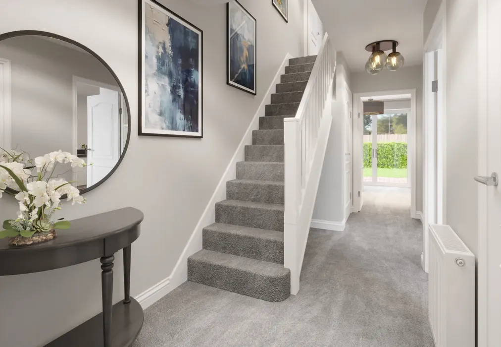 Ground Floor Entrance Hall CGI - Richmond Park, Whitfield, Dover, Kent - Wards of Kent