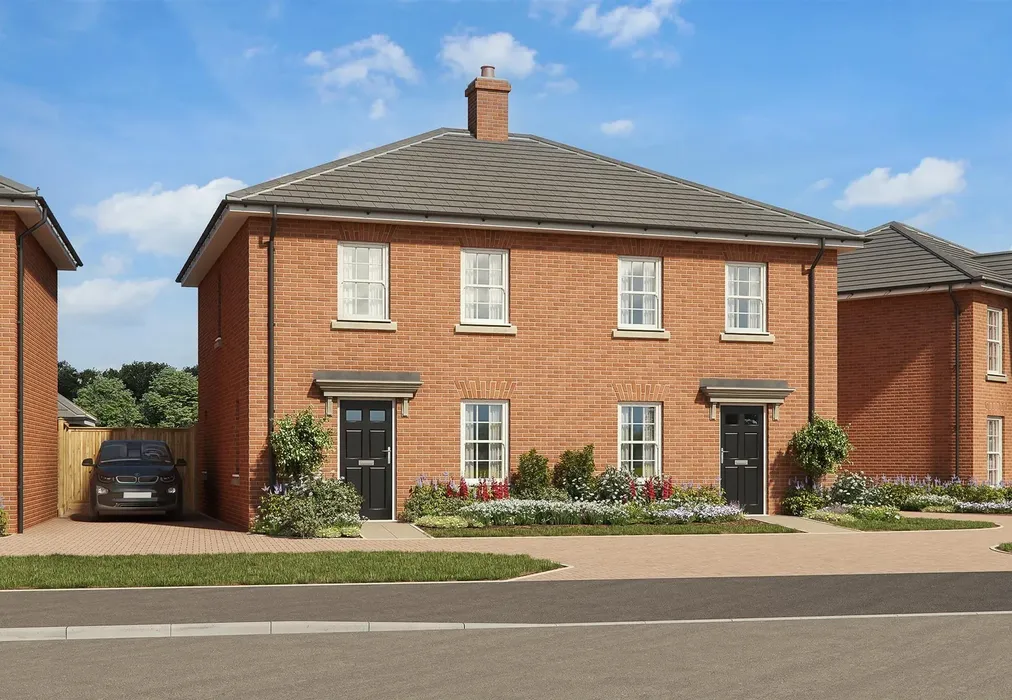 External CGI - Richmond Park, Whitfield, Dover, Kent - Wards of Kent