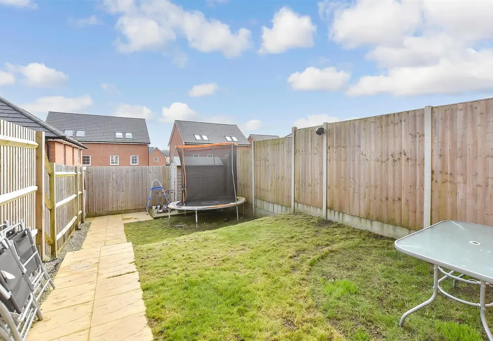Rear Garden - Stonechat Lane, Whitfield, Dover, Kent - Wards of Kent
