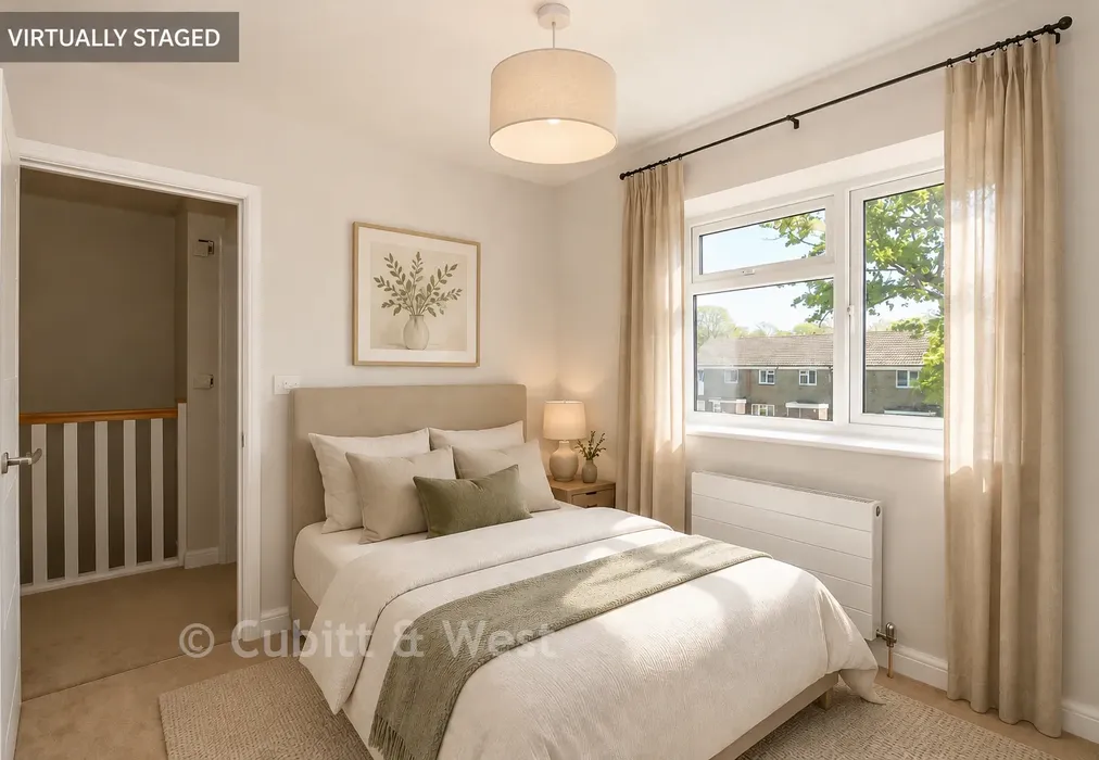 17 - Bedroom 2 Virtual - Quarry Way, Southwater, Horsham, West Sussex - Wards of Kent