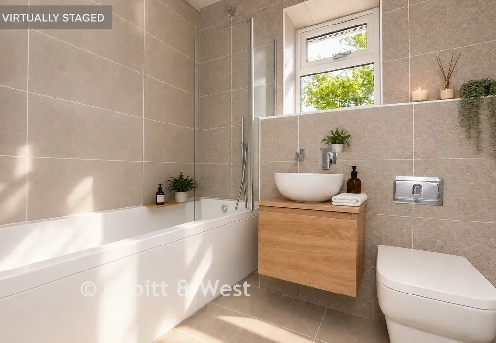 9 - Bathroom Virtual - Quarry Way, Southwater, Horsham, West Sussex - Wards of Kent