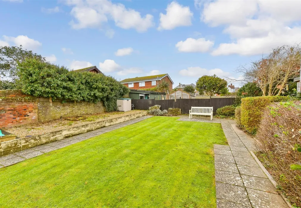 Rear Garden - Victoria Road, Sandown, Isle of Wight - Wards of Kent
