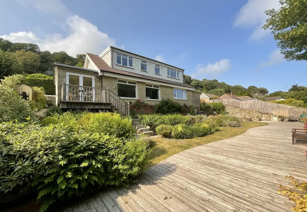 Rear Elevation* - The Pitts, Bonchurch, Isle of Wight - Wards of Kent