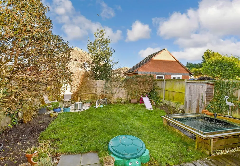 Rear Garden - Vlissingen Drive, Deal, Kent - Wards of Kent