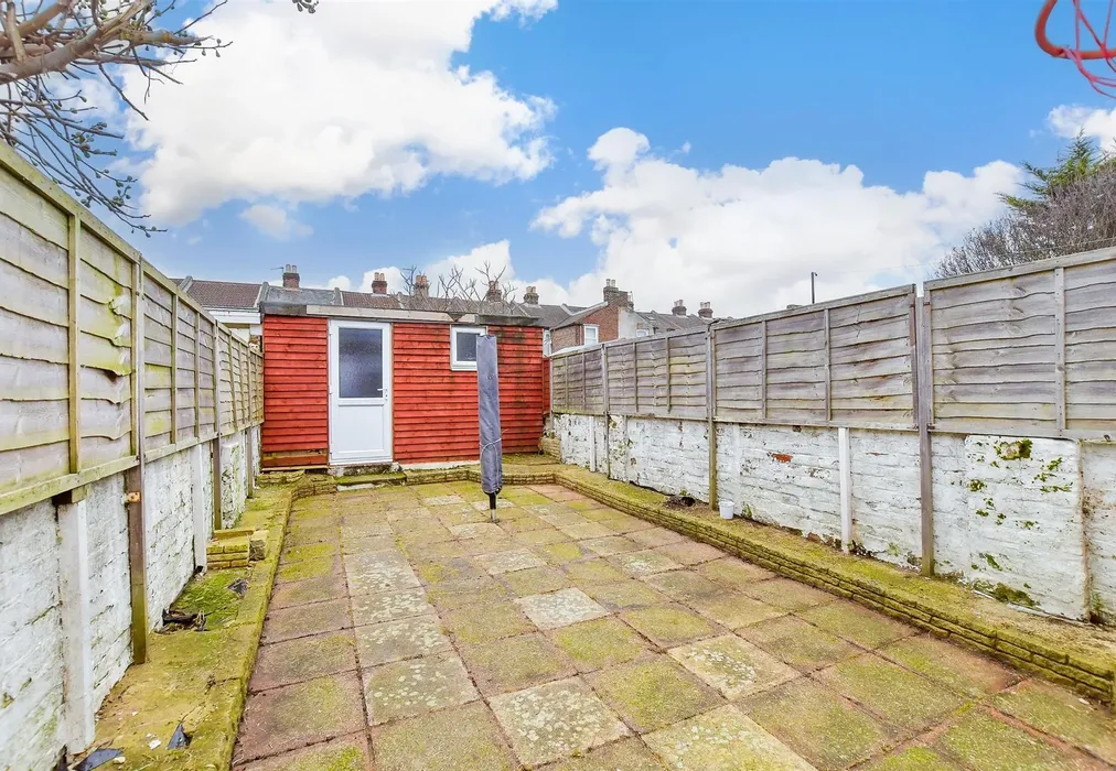 Rear Garden - Beresford Road, North End, Portsmouth, Hampshire - Wards of Kent