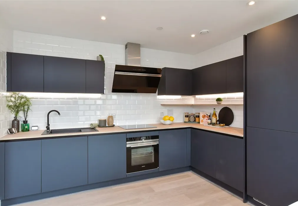Kitchen/ Living/ Dining Room - The Furlong, Home X (New Homes), Brighton, East Sussex - Wards of Kent