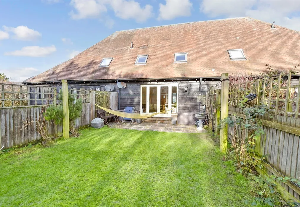 Rear Elevation - Peene Farm, Peene, Folkestone, Kent - Wards of Kent