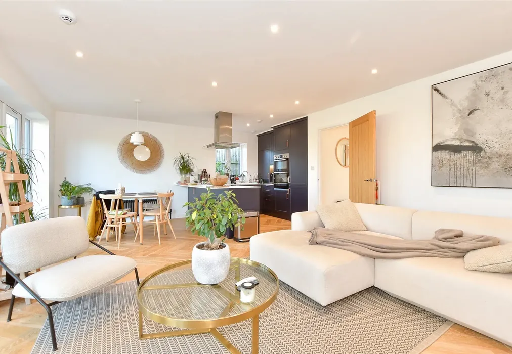 Lounge/ Kitchen - Canterbury Road, Lydden, Dover, Kent - Wards of Kent