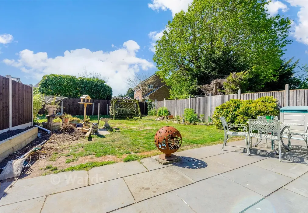 Rear Garden - Multon Road, West Kingsdown, Sevenoaks, Kent - Wards of Kent