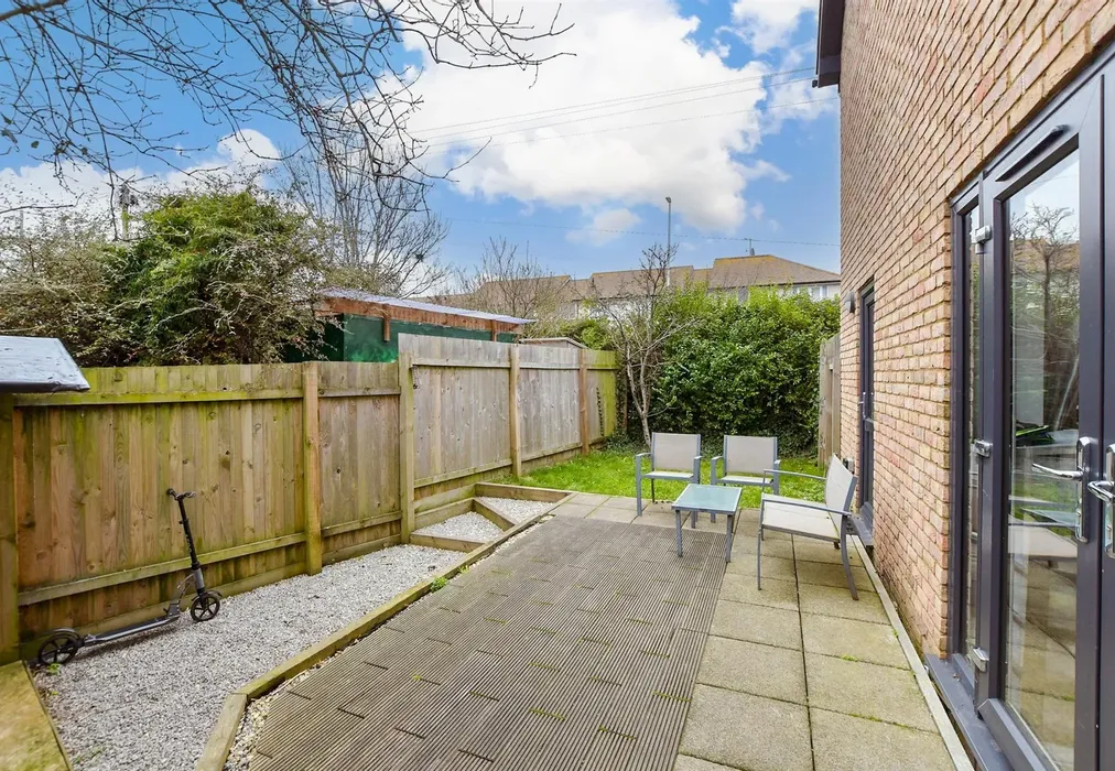 Rear Garden - Ramsgate Road, Margate, Kent - Wards of Kent