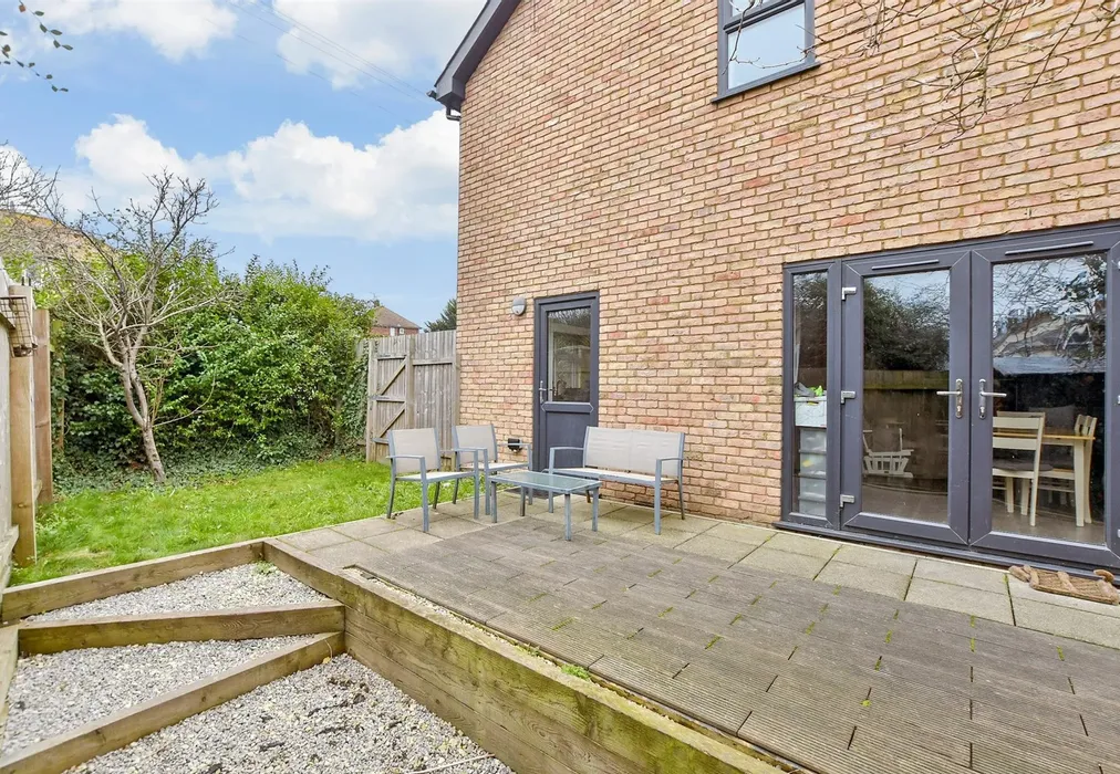 Rear Garden - Ramsgate Road, Margate, Kent - Wards of Kent