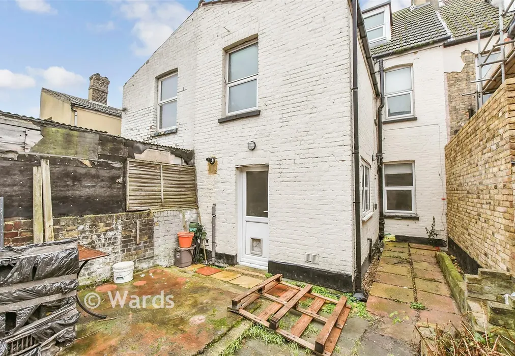 Rear Garden - Hatfeild Road, Margate, Kent - Wards of Kent