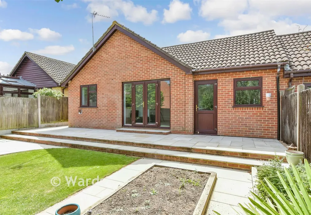 Rear Elevation - Woodside, Dunkirk, Faversham, Kent - Wards of Kent