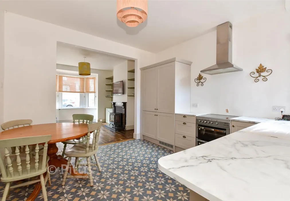 Kitchen/ Dining Area - Clarence Road, Ventnor, Isle of Wight - Wards of Kent