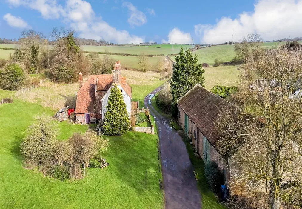 Aerial View - Tilmanstone, Deal, Kent - Wards of Kent