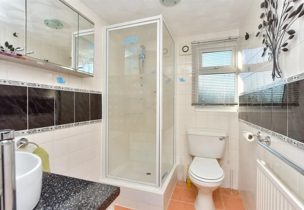 Shower Room - The Leas, Minster-On-Sea, Sheerness, Kent - Wards of Kent