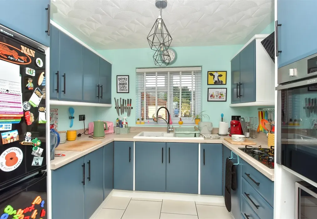 Kitchen - The Leas, Minster-On-Sea, Sheerness, Kent - Wards of Kent