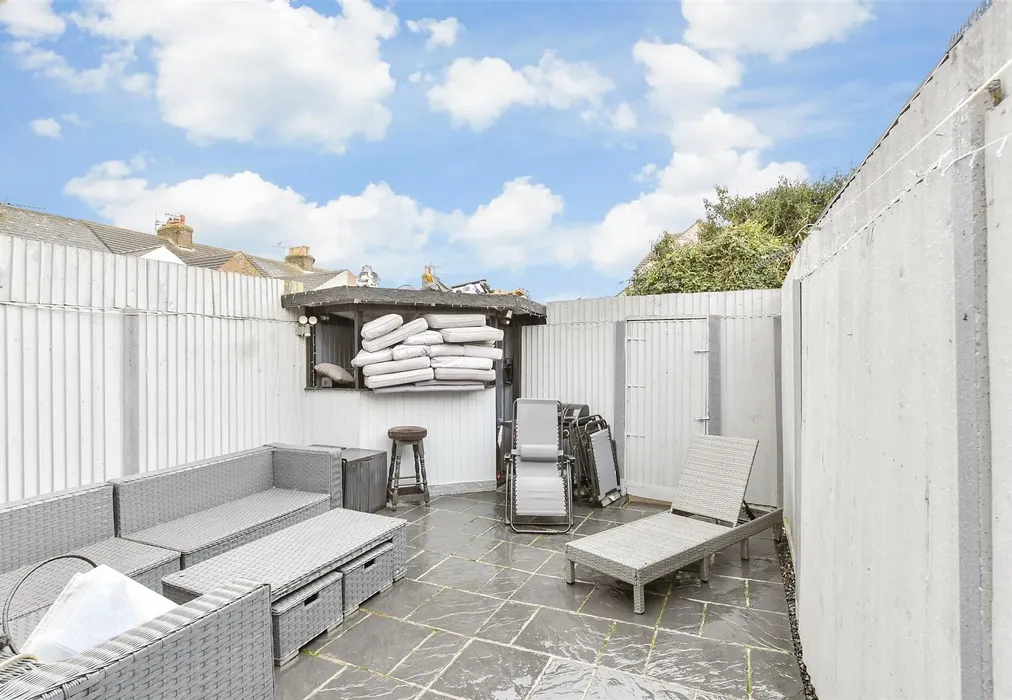 Rear Garden - Winstanley Road, Sheerness, Kent - Wards of Kent