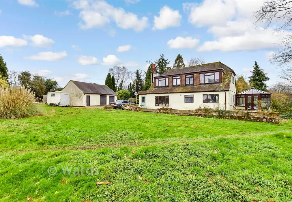 Rear Elevation - Fairbourne Lane, Harrietsham, Maidstone, Kent - Wards of Kent