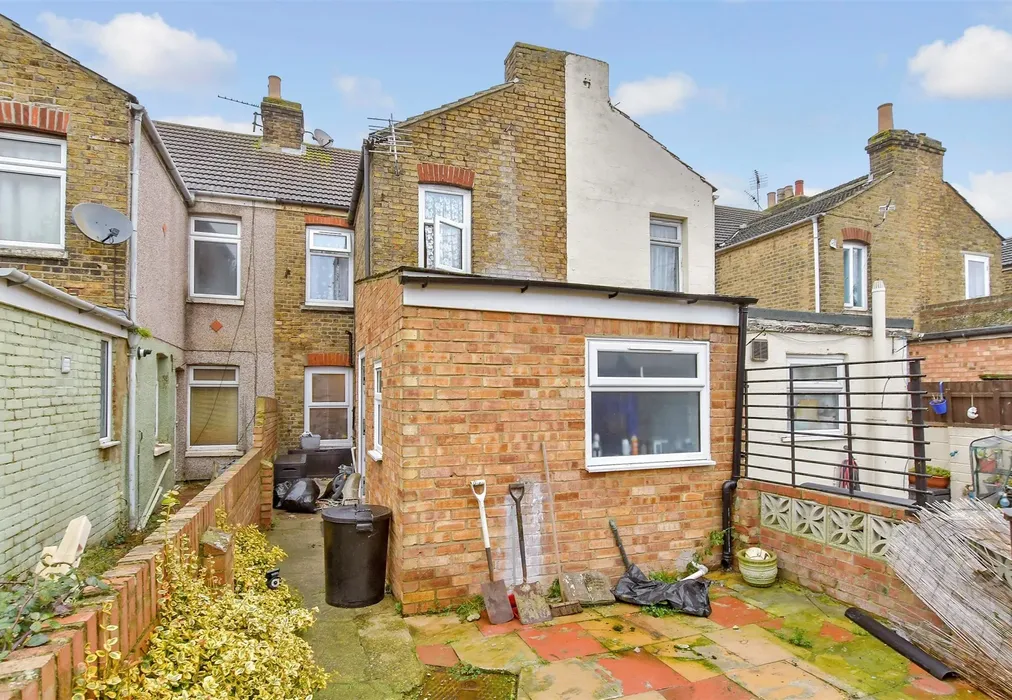 Rear Elevation - Unity Street, Sheerness, Kent - Wards of Kent