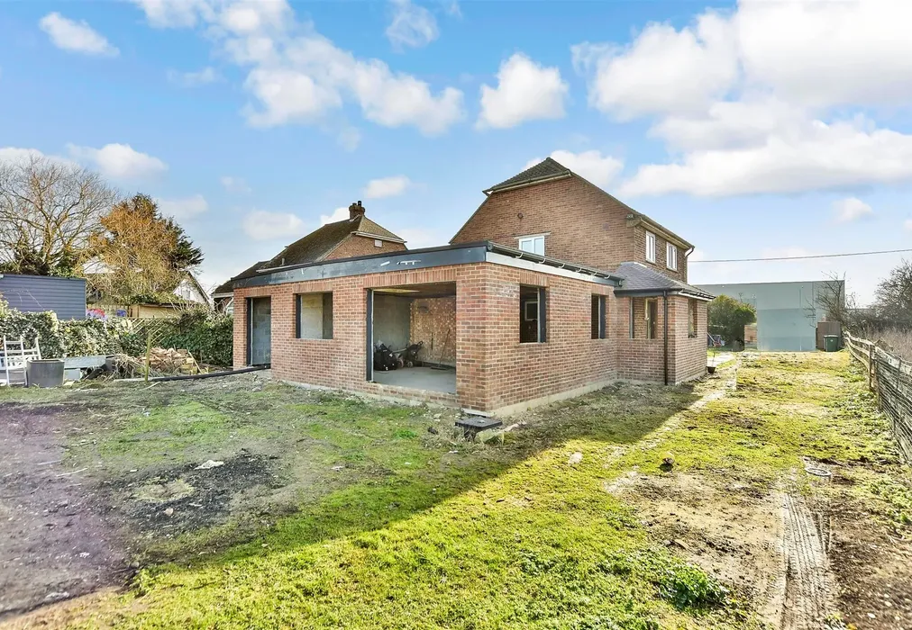 Rear Elevation - Queenborough Road, Halfway, Sheerness, Kent - Wards of Kent