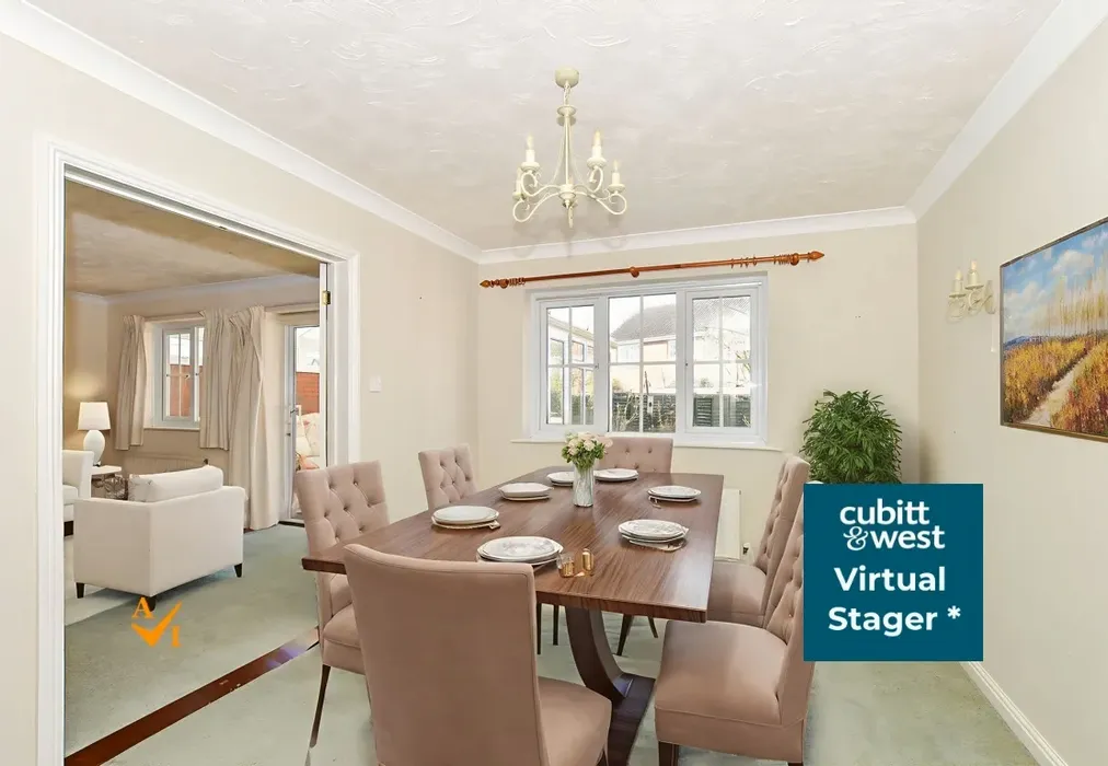 Dining Room (Contemporary style) - Willard Way, Ashington, Pulborough, West Sussex - Wards of Kent