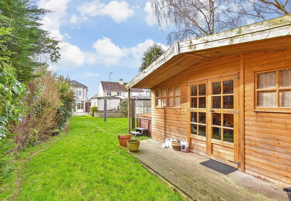 Rear Garden - Wises Lane, Sittingbourne, Kent - Wards of Kent