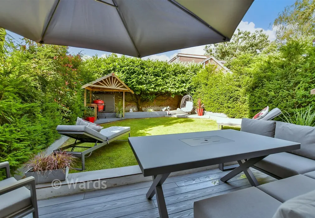 Rear Garden - Sunningdale Drive, Rainham, Gillingham, Kent - Wards of Kent