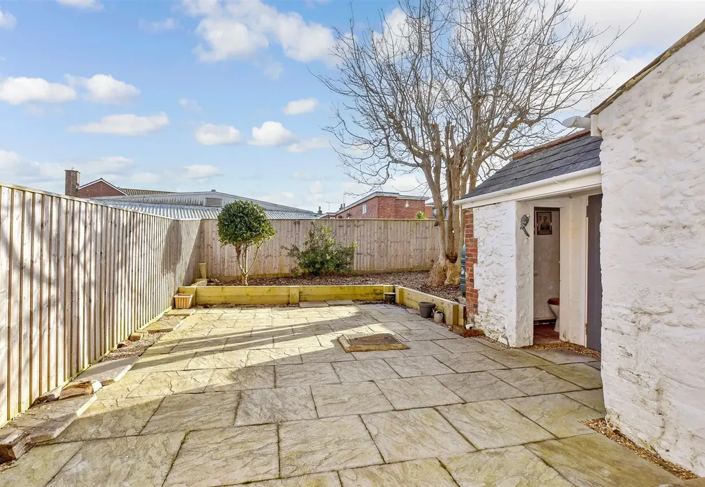 Rear Garden - Melville Street, Sandown, Isle of Wight - Wards of Kent