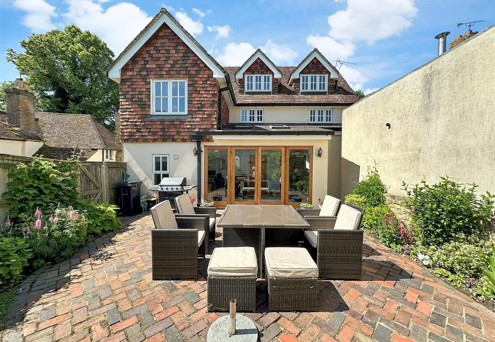 Rear Elevation 1 - Eyhorne Street, Hollingbourne, Maidstone, Kent - Wards of Kent
