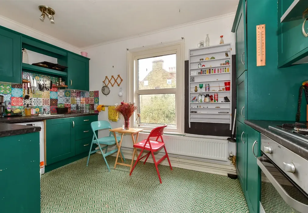 Kitchen - Northdown Avenue, Margate, Kent - Wards of Kent