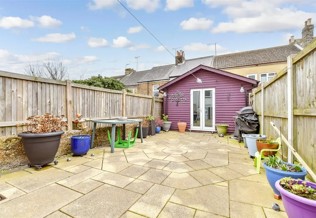 Rear Garden - Upper Dumpton Park Road, Ramsgate, Kent - Wards of Kent