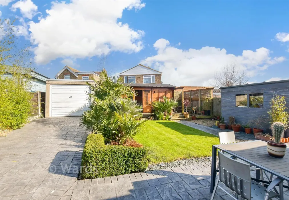 Rear Garden - Clifftown Gardens, Herne Bay, Kent - Wards of Kent