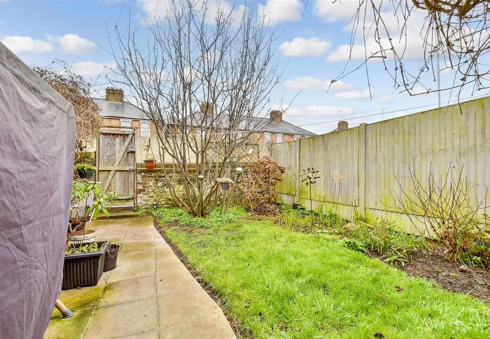 Rear Garden - Winstanley Crescent, Ramsgate, Kent - Wards of Kent