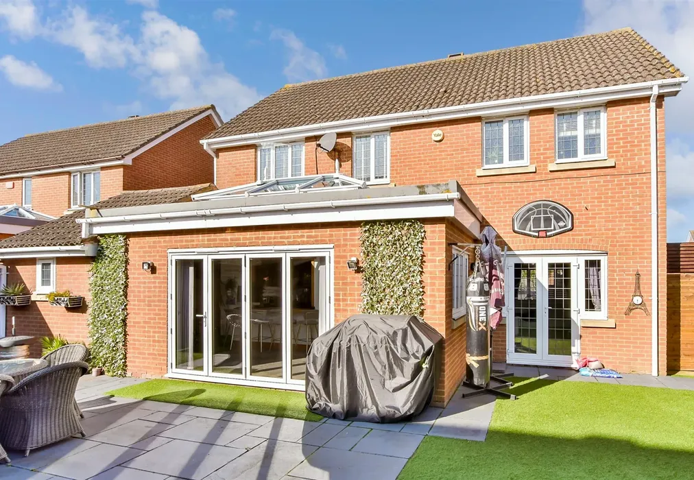 Rear Elevation - Anatase Close, Sittingbourne, Kent - Wards of Kent