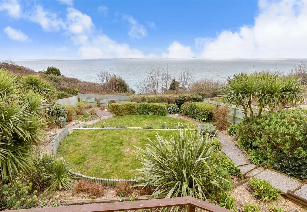 Rear Garden - Northcliff Gardens, Shanklin, Isle of Wight - Wards of Kent