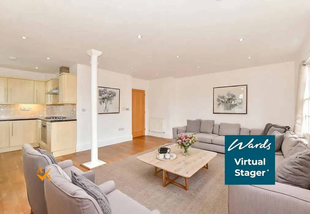 Lounge/Kitchen (Nordic style) - West Cliff Road, Ramsgate, Kent - Wards of Kent