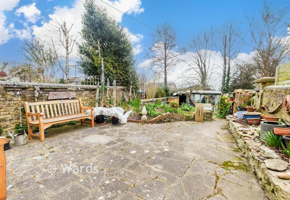 Rear Garden - Weston Road, Strood, Rochester, Kent - Wards of Kent